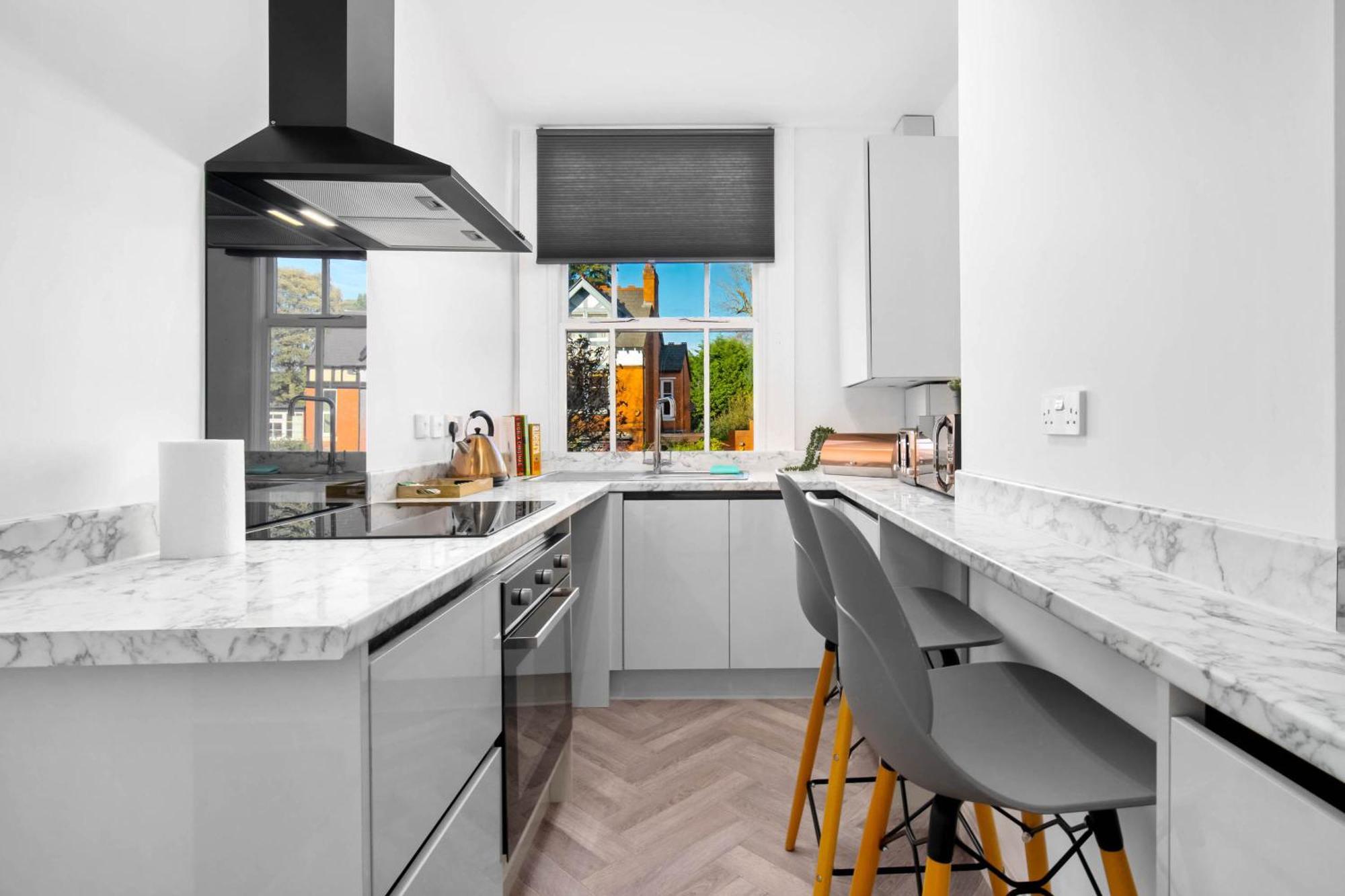 Large Modern Apartment - High-Speed Wifi - Netflix - Street Parking 3Br Birmingham Eksteriør billede